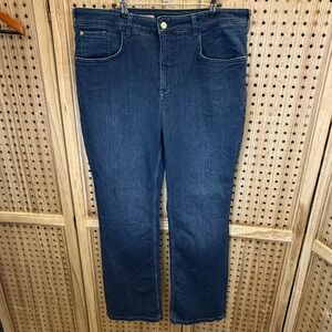 Pilcro Jeans‎ 34 Tall Bootcut Denim Dark Wash Made in Turkey
